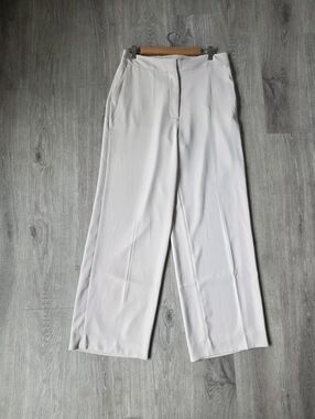 Quince Women Stretch Crepe Ankle Cream Pants 14